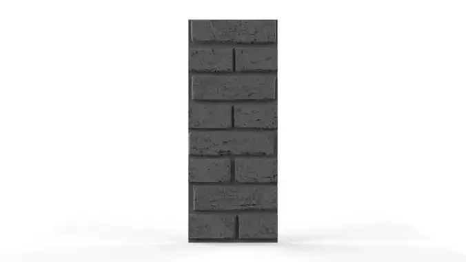 3d Seamless brick  wall  texture 