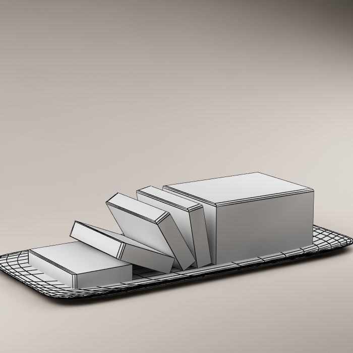 Cake 14 3D model_7