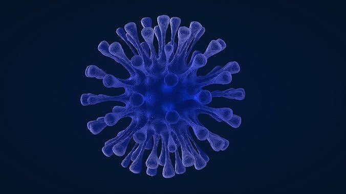 Virus 3D model