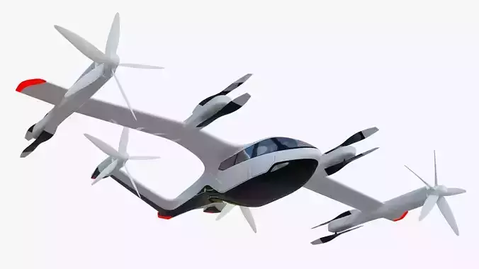 Hyundai S-A1 air taxi 3D model