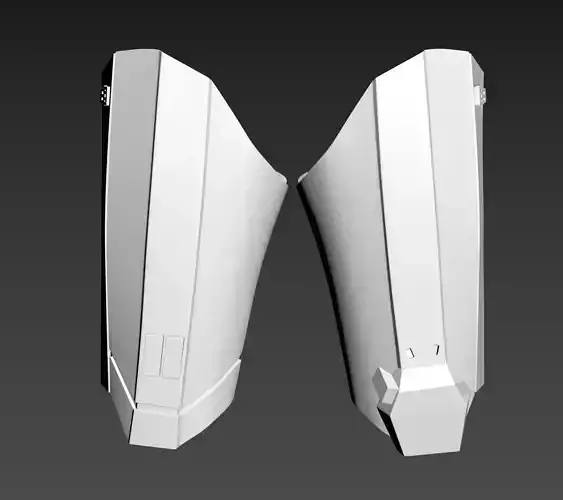 Star Wars The Rise of Skywalker Jet Trooper Thigh Armor