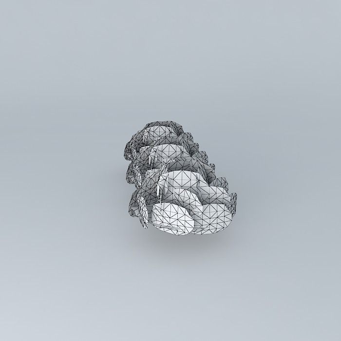 Tree parking Free 3D model_3