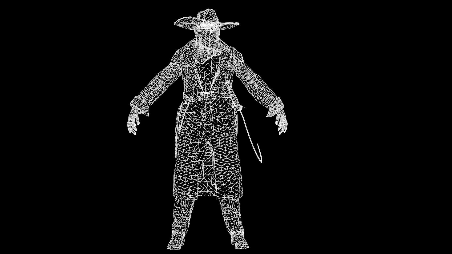 one of the characters assembly maniacs Skin1 Low-poly 3D model_8