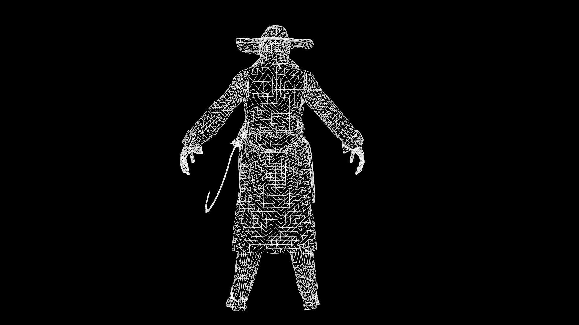 one of the characters assembly maniacs Skin1 Low-poly 3D model_6