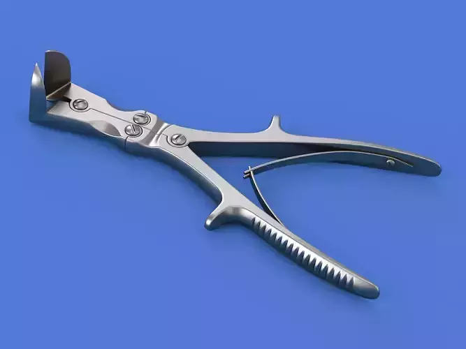 Right Angled Bone Cutter 3D model
