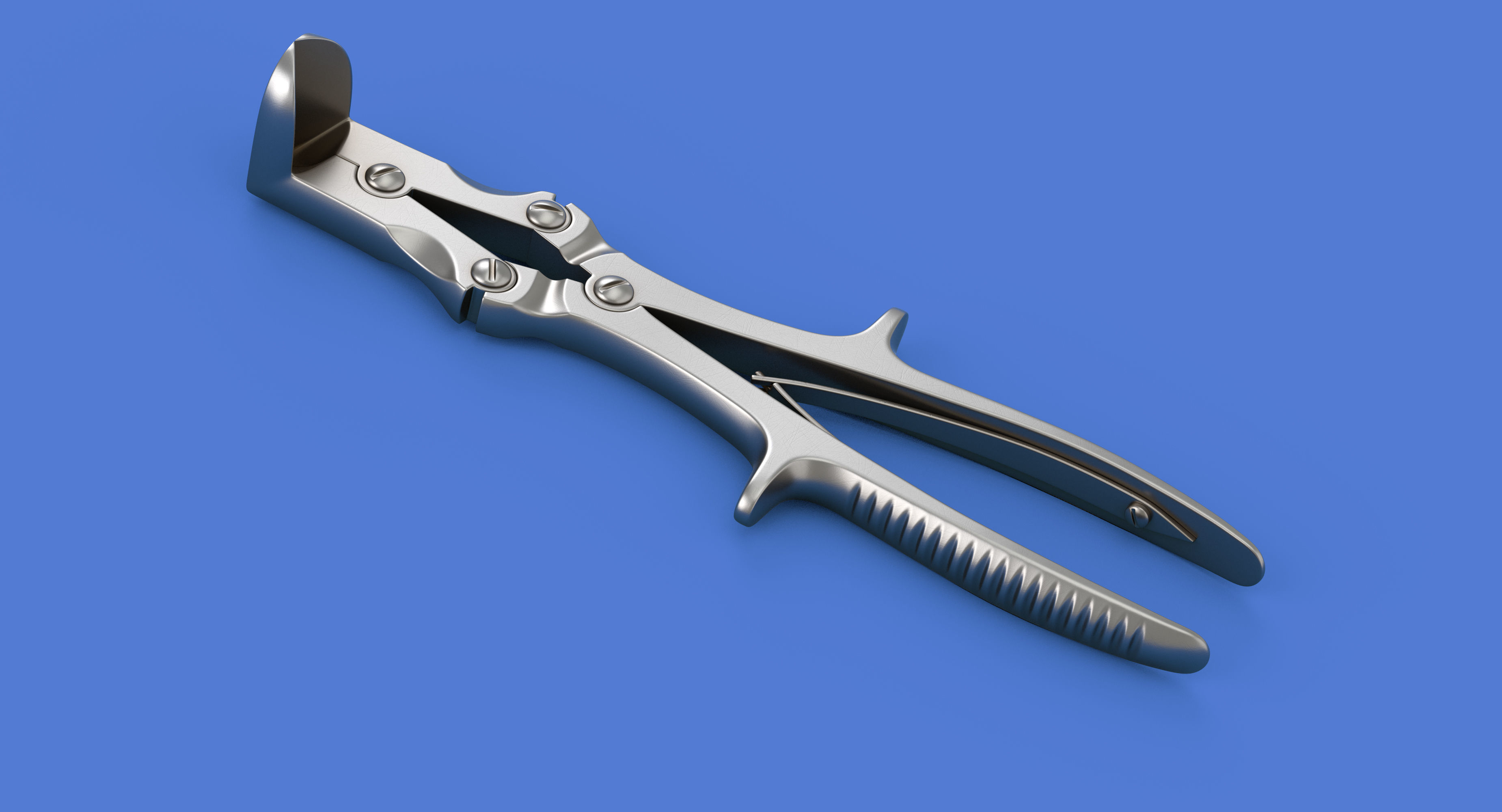 Right Angled Bone Cutter 3D model_6