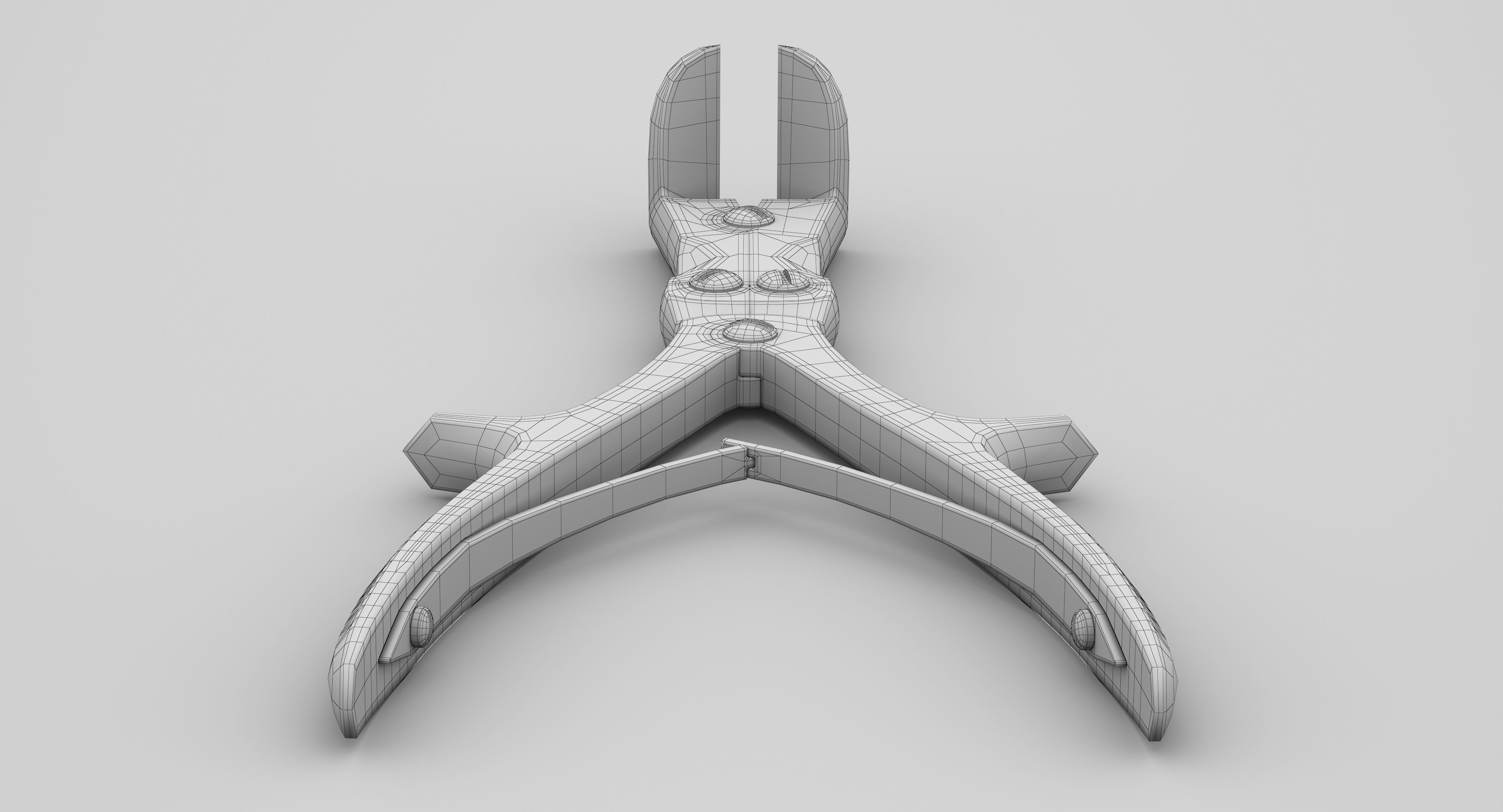  Right Angled Bone Cutter 3D model_14