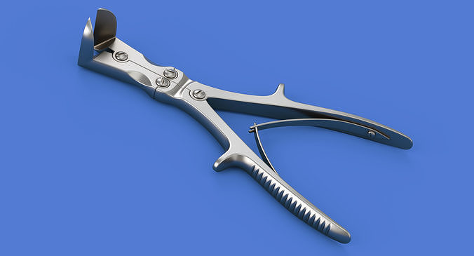  Right Angled Bone Cutter 3D model