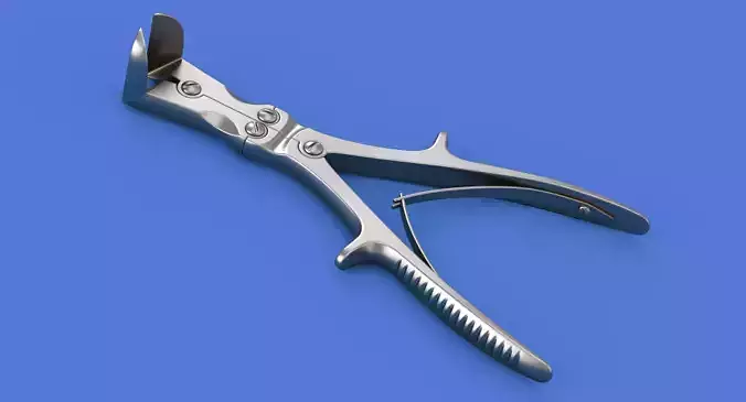  Right Angled Bone Cutter 3D model