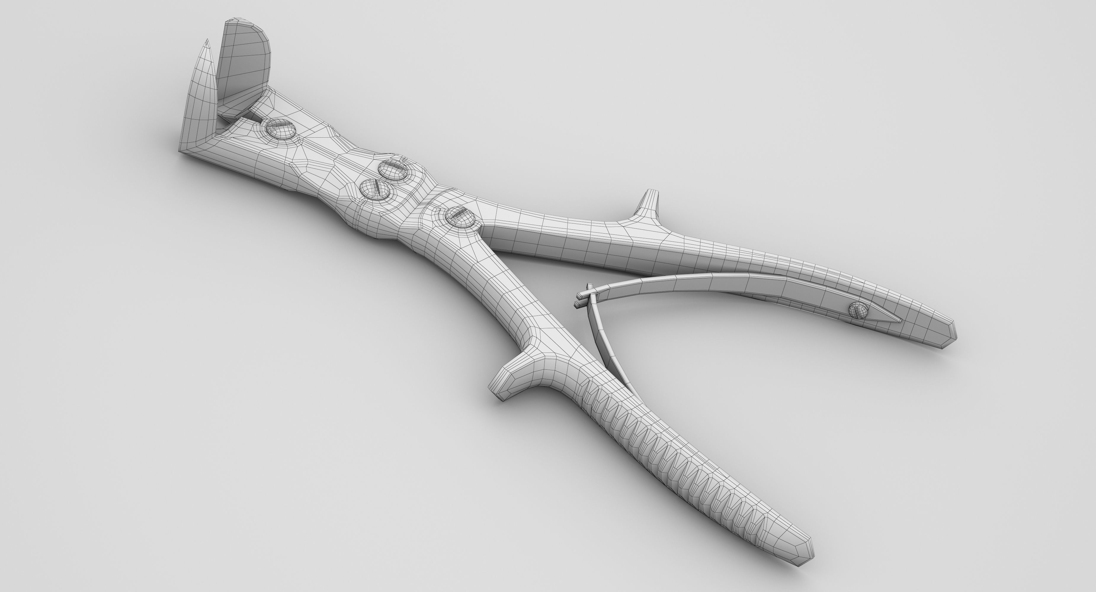  Right Angled Bone Cutter 3D model_12
