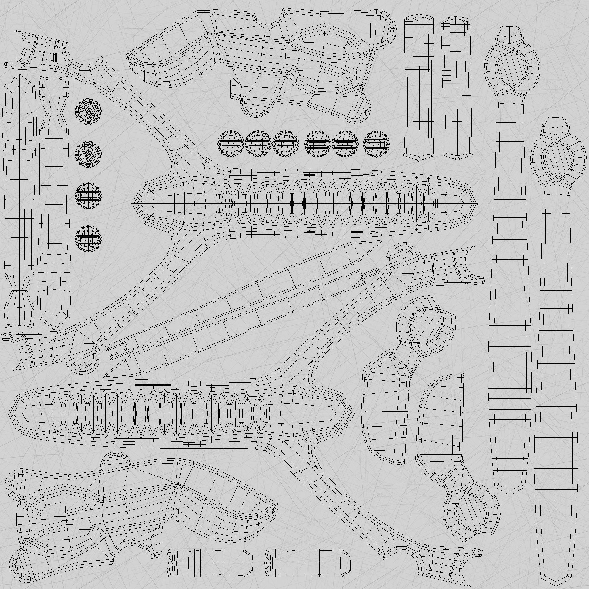  Right Angled Bone Cutter 3D model_20