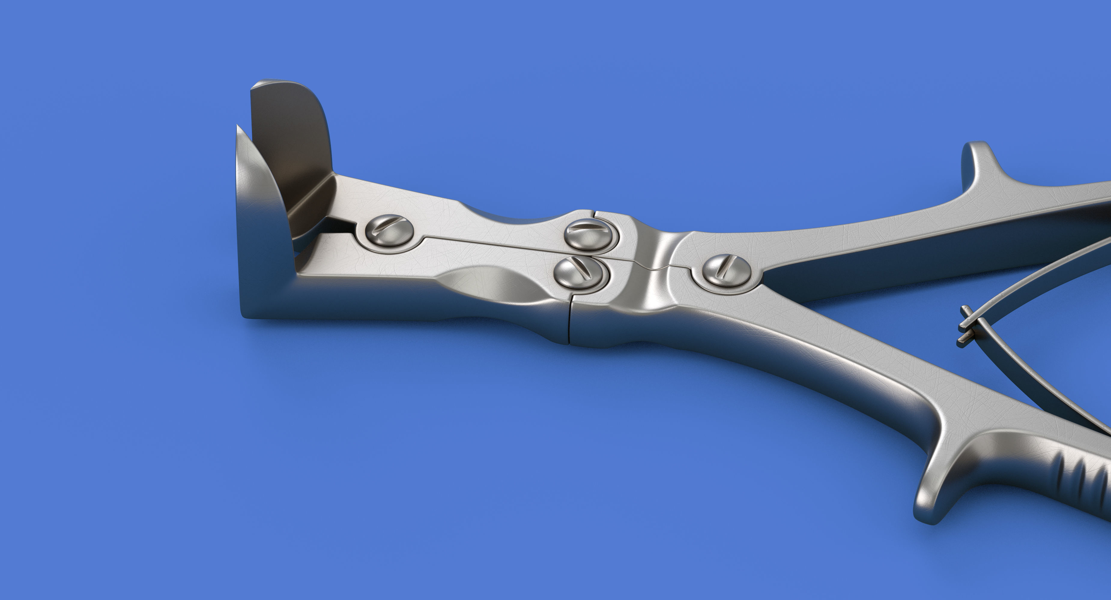  Right Angled Bone Cutter 3D model_4