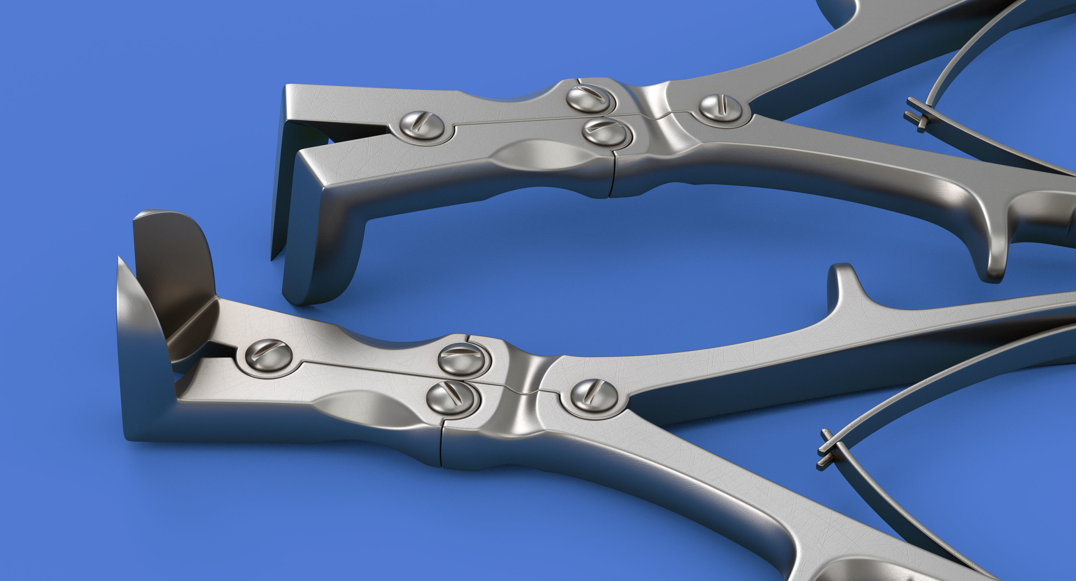  Right Angled Bone Cutter 3D model_1