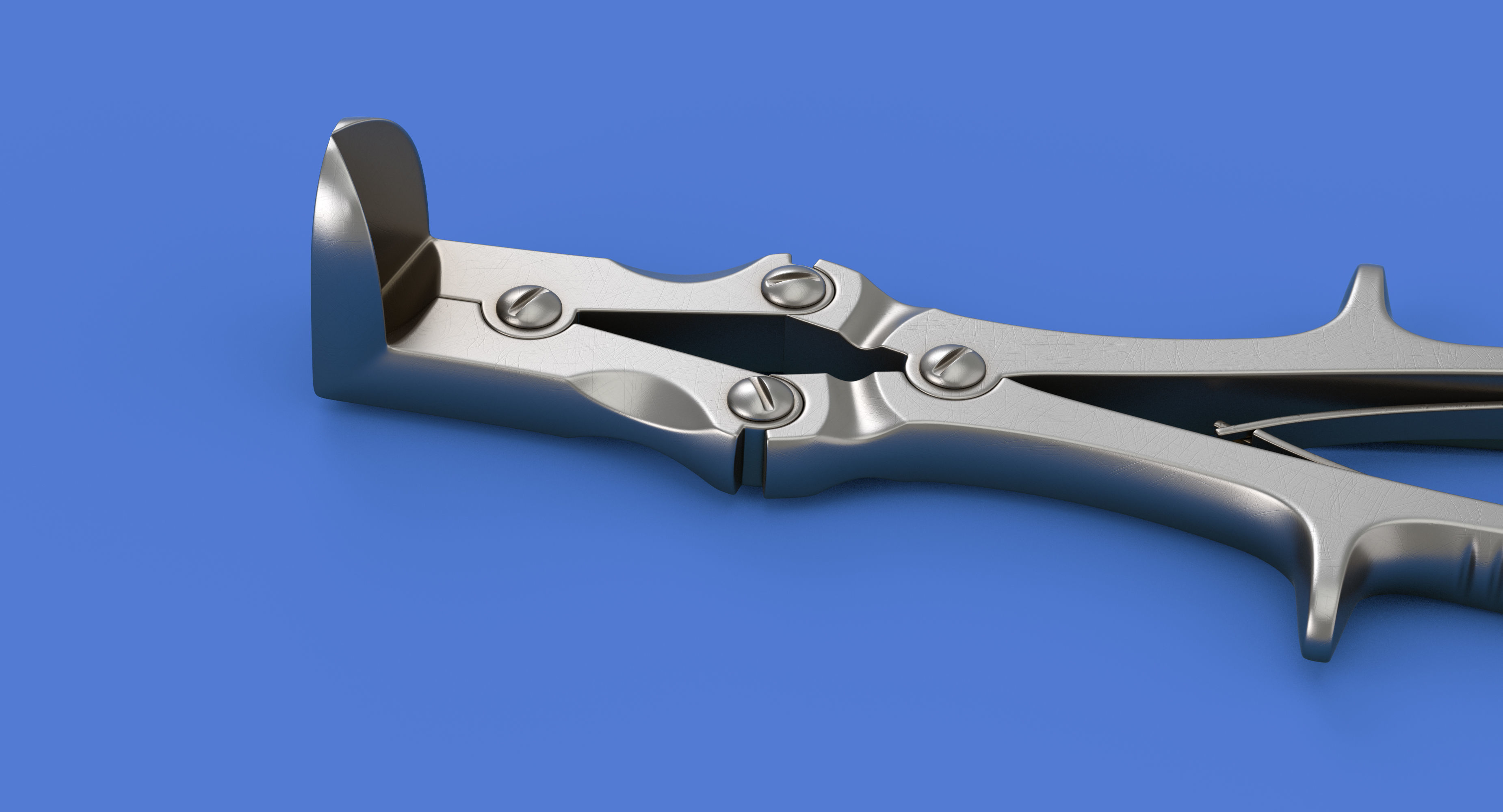  Right Angled Bone Cutter 3D model_9