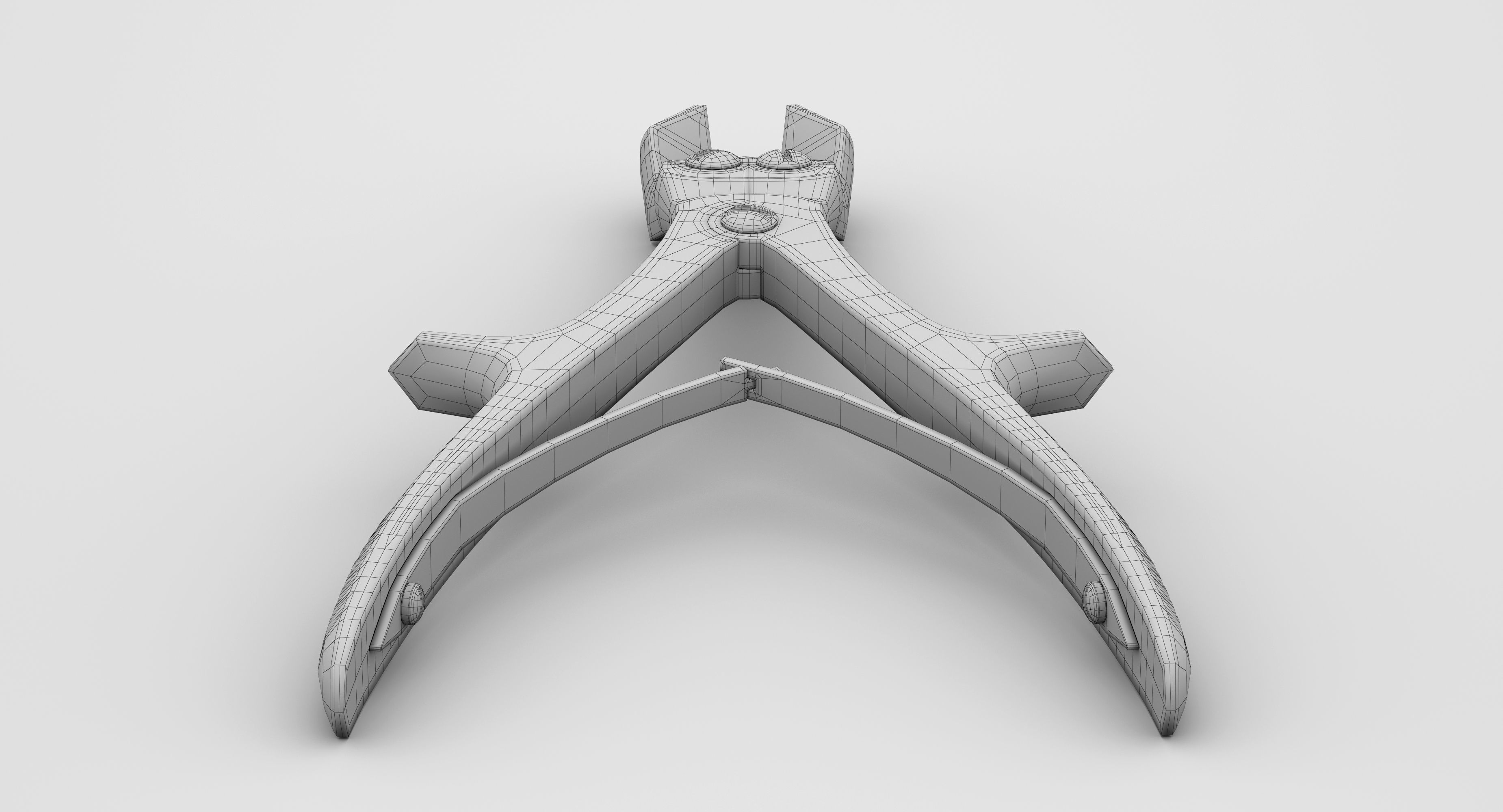 Bayonet Bone Cutter 3D model_15