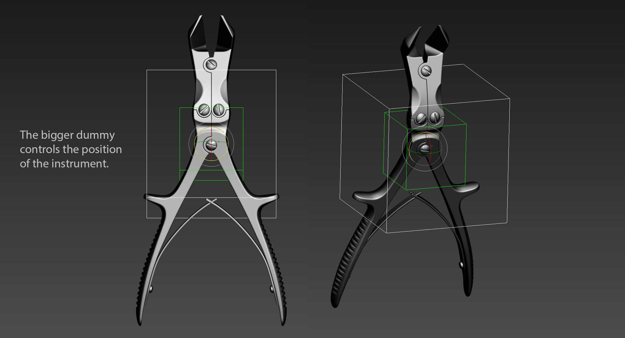 Bayonet Bone Cutter 3D model_19
