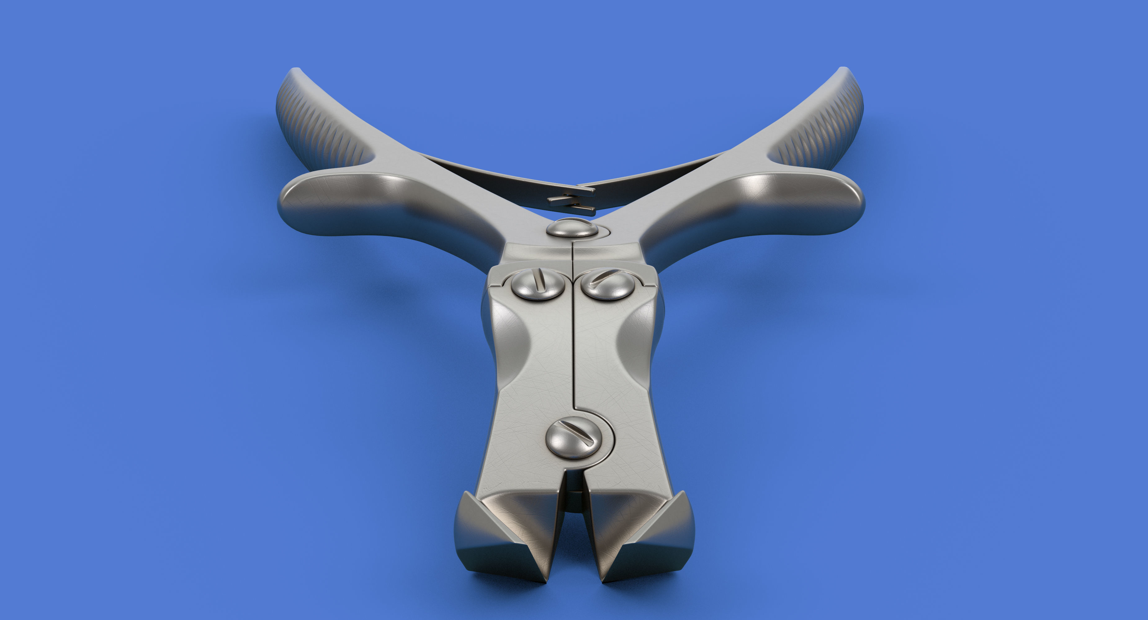 Bayonet Bone Cutter 3D model_2