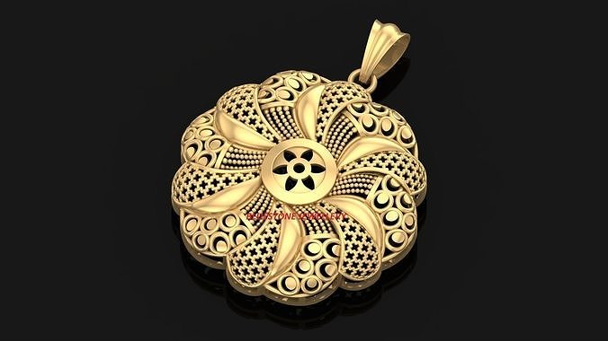 M2011 NOKTA PENDENT 3D print model