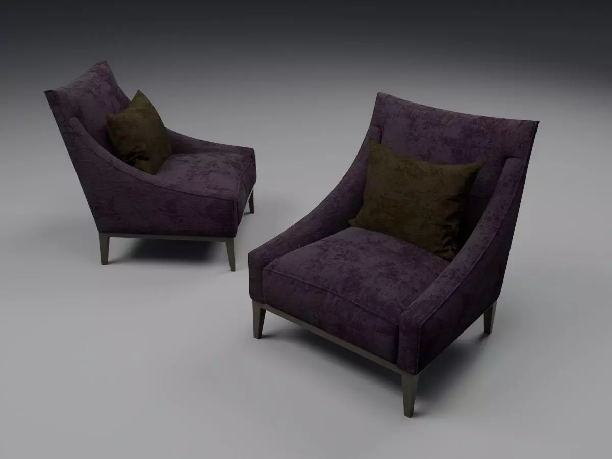Valera Armchair Free 3D model