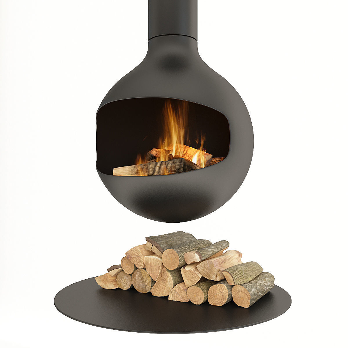 Fireplace Bathyscafocus 3D model_7