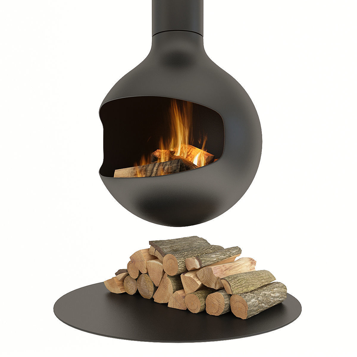 Fireplace Bathyscafocus 3D model_4