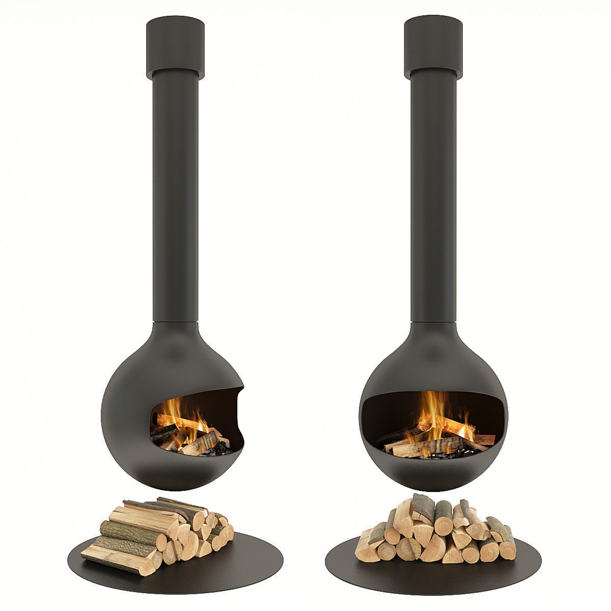 Fireplace Bathyscafocus 3D model_3