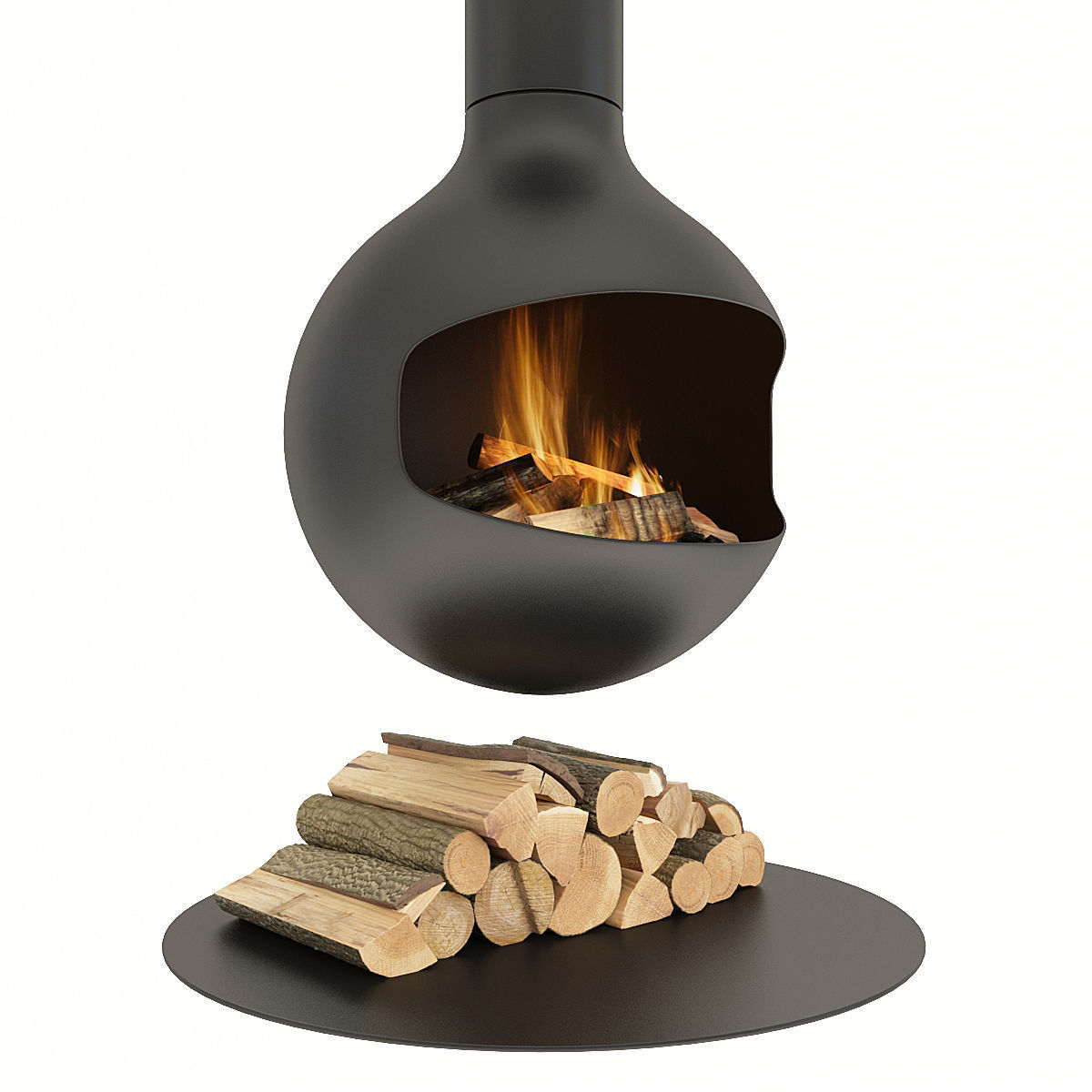 Fireplace Bathyscafocus 3D model_5