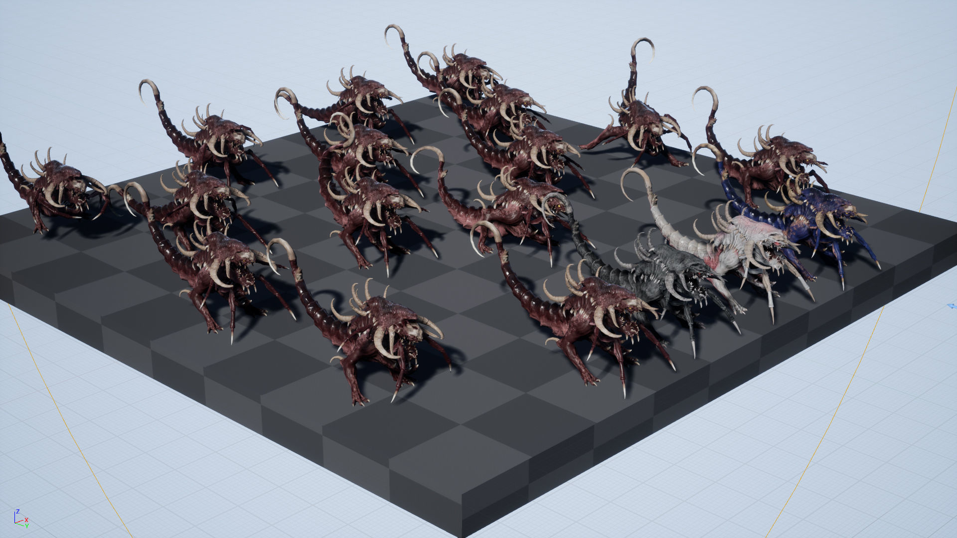 Hell Dog remaster Low-poly 3D model_19