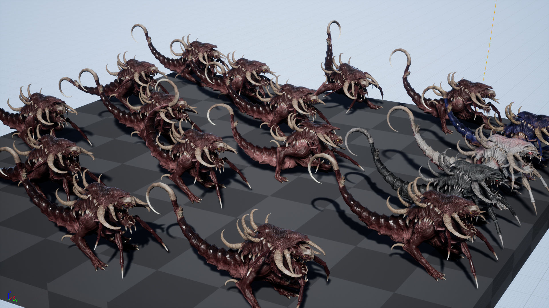 Hell Dog remaster Low-poly 3D model_17