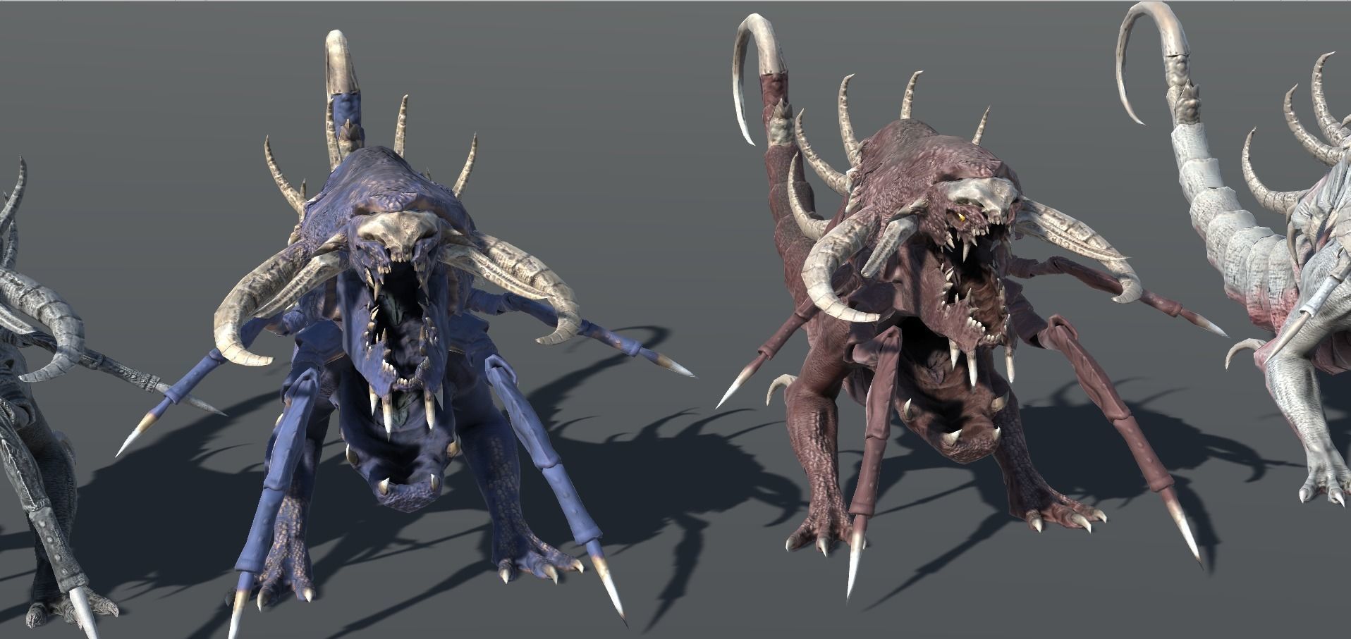 Hell Dog remaster Low-poly 3D model_7