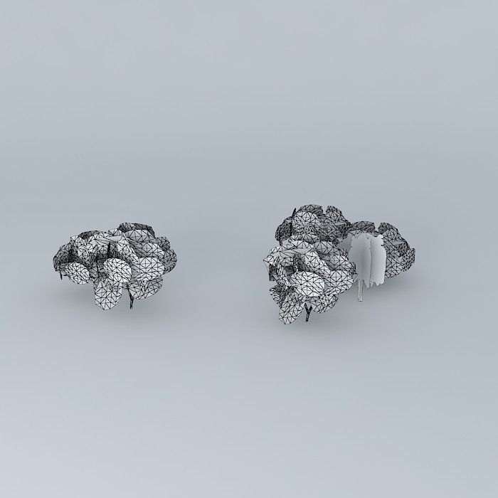 Trees of Mane Garrincha Stadium Free 3D model_4