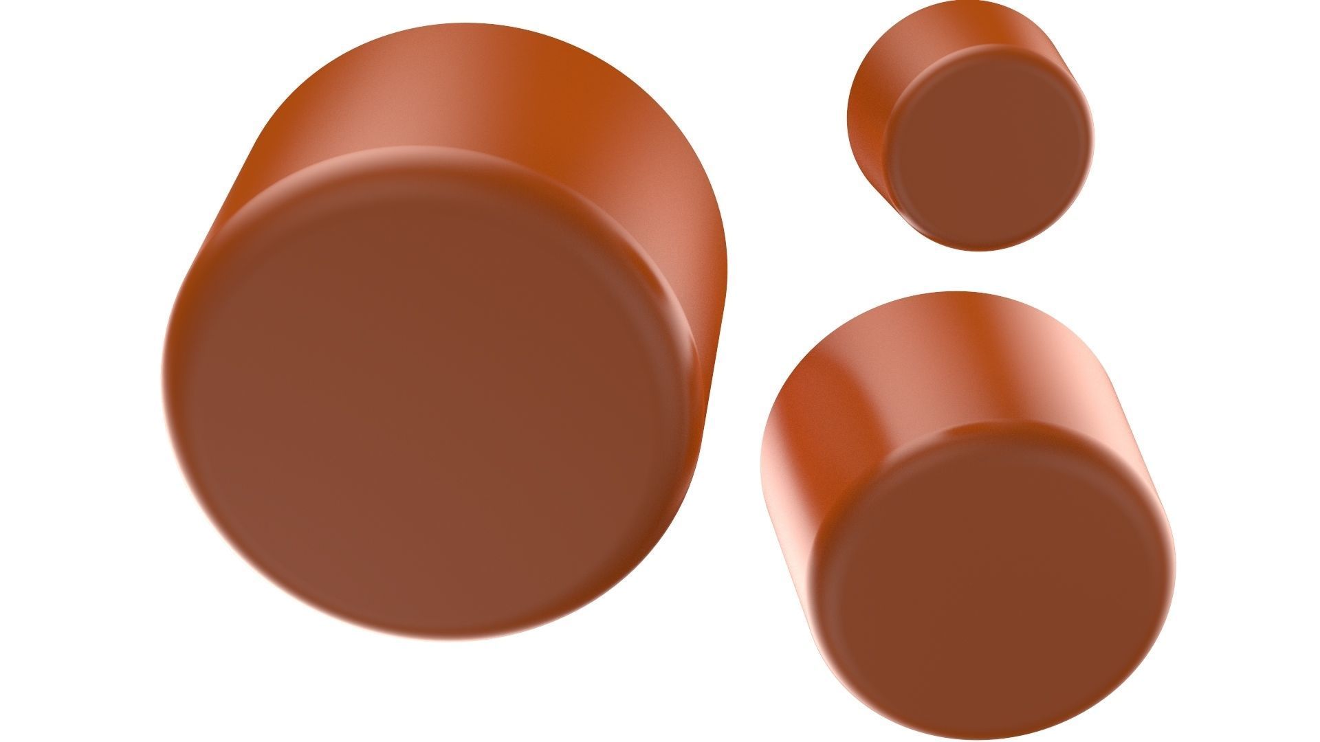 Vase for Plant 02 with 3 Different Sizes 3D print model_6