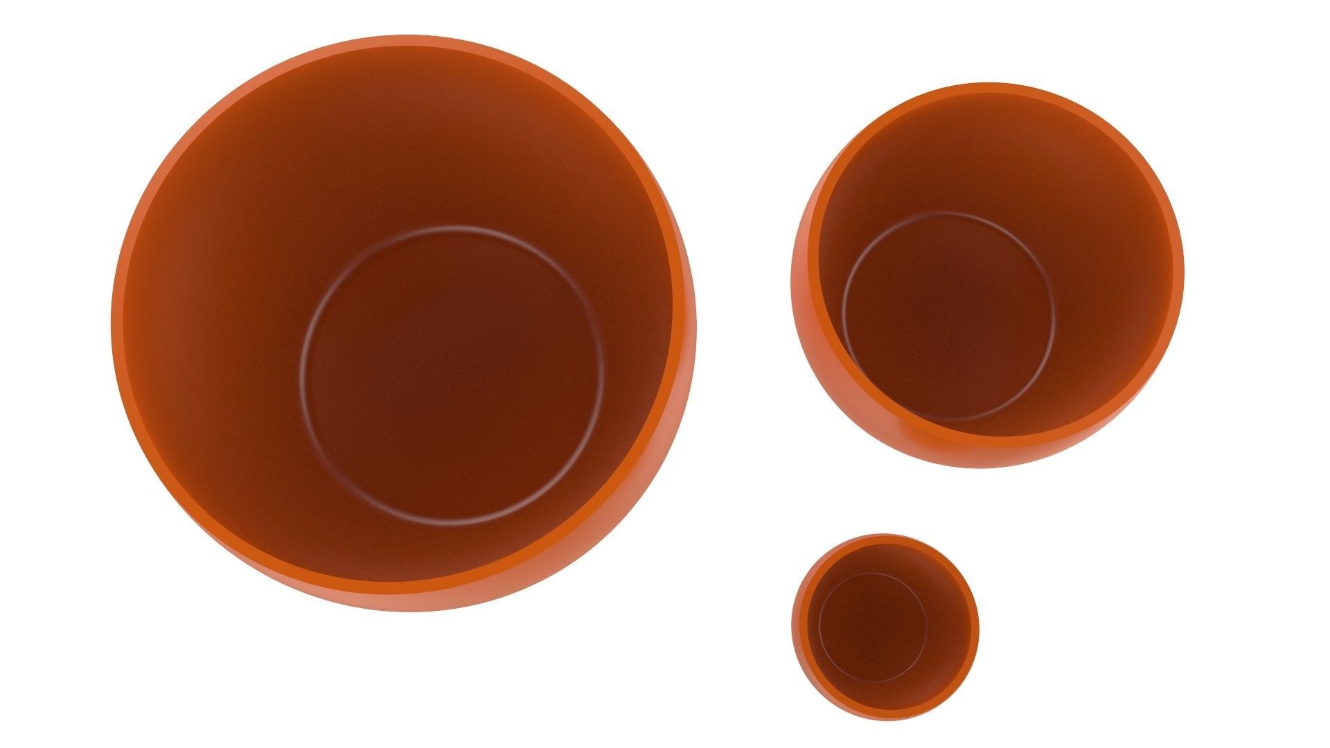 Vase for Plant 03 with 3 Different Sizes  3D print model_6