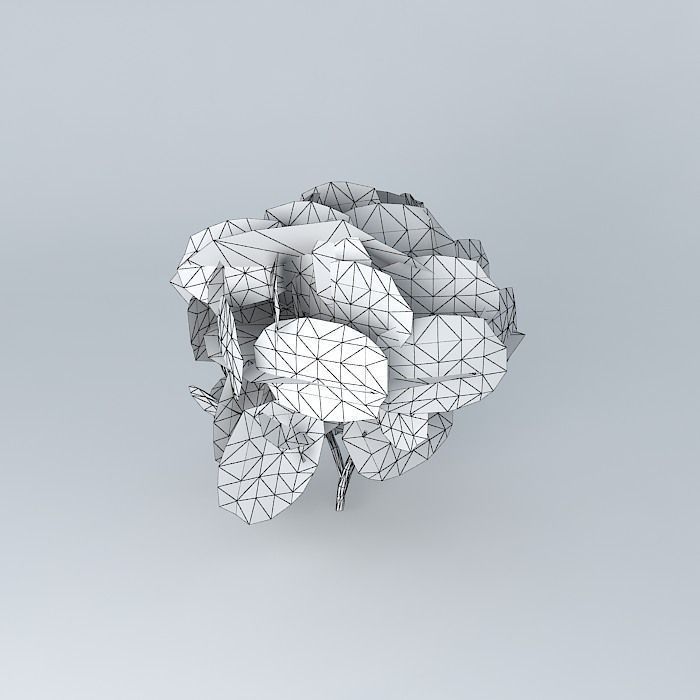 Tree of col. Mother of God. Free 3D model_4