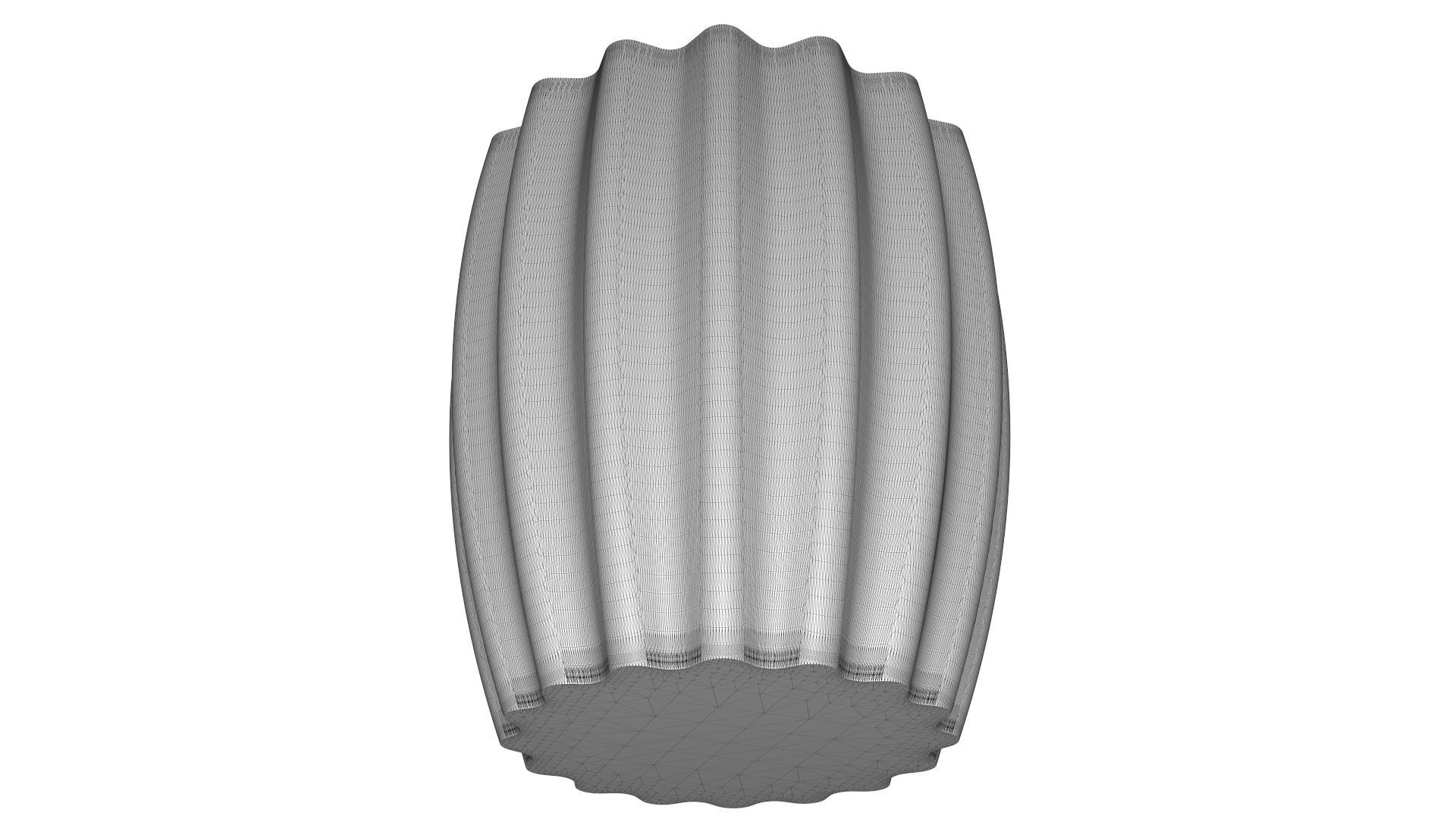 Vase for Plant 07 with 3 Different Sizes 3D print model_11