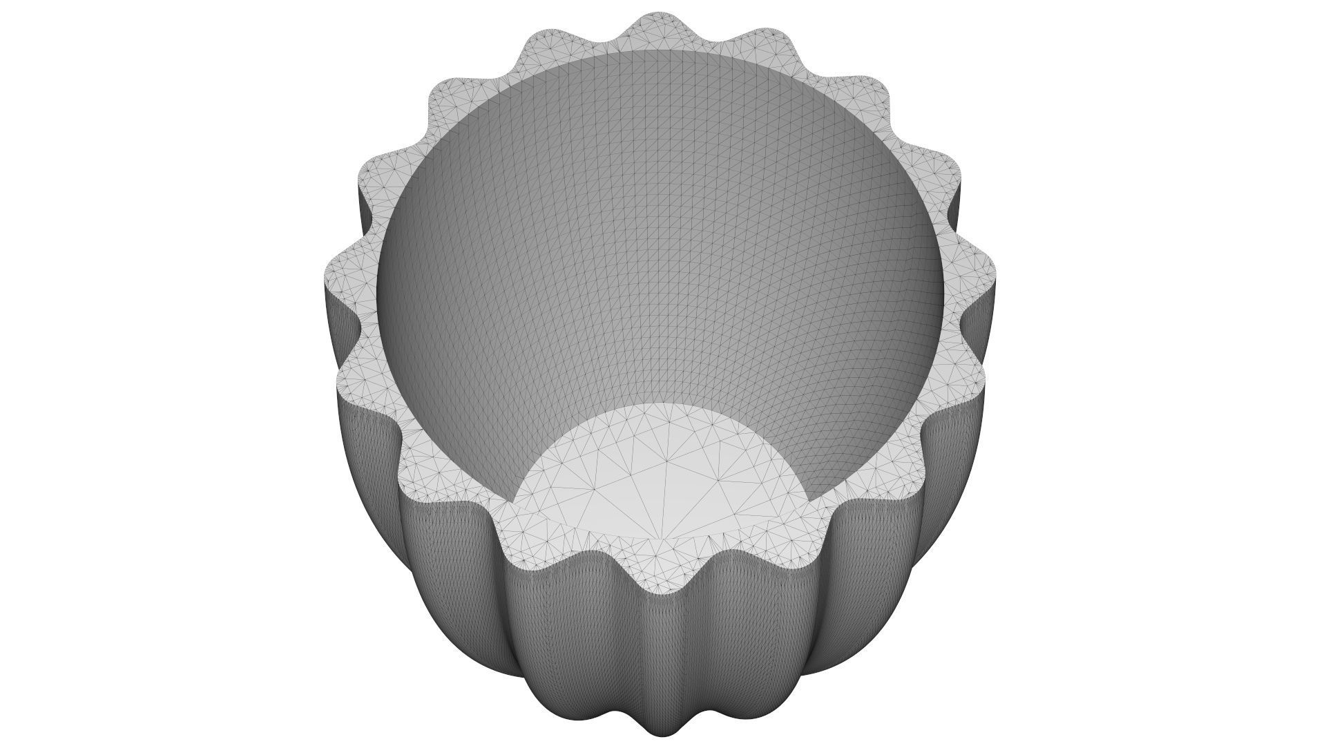 Vase for Plant 07 with 3 Different Sizes 3D print model_9