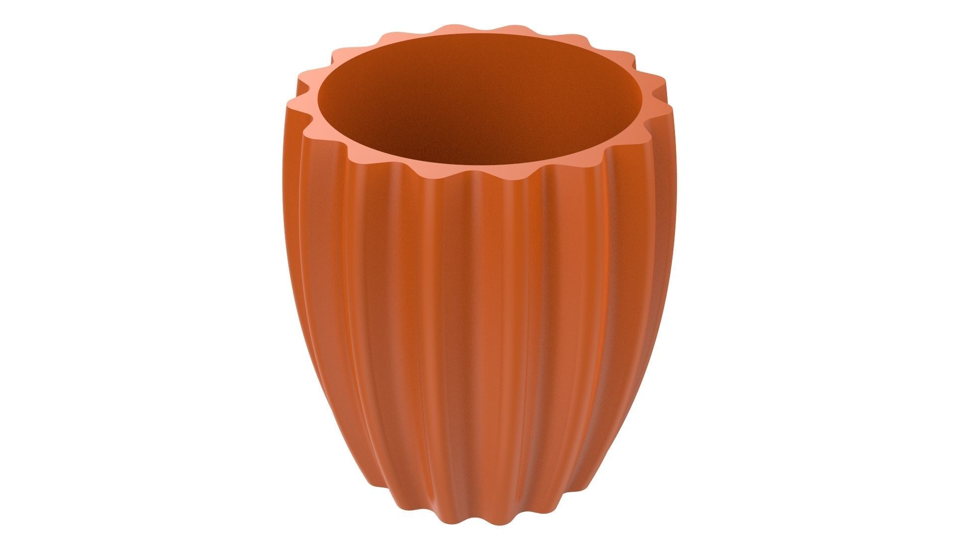 Vase for Plant 07 with 3 Different Sizes 3D print model_2