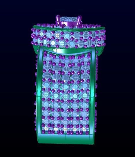 men ring print model 3D print model_7