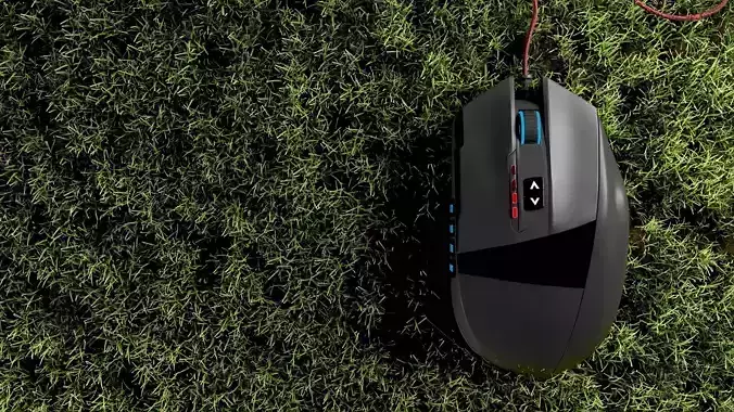 mouse titanwolf Low-poly 3D model