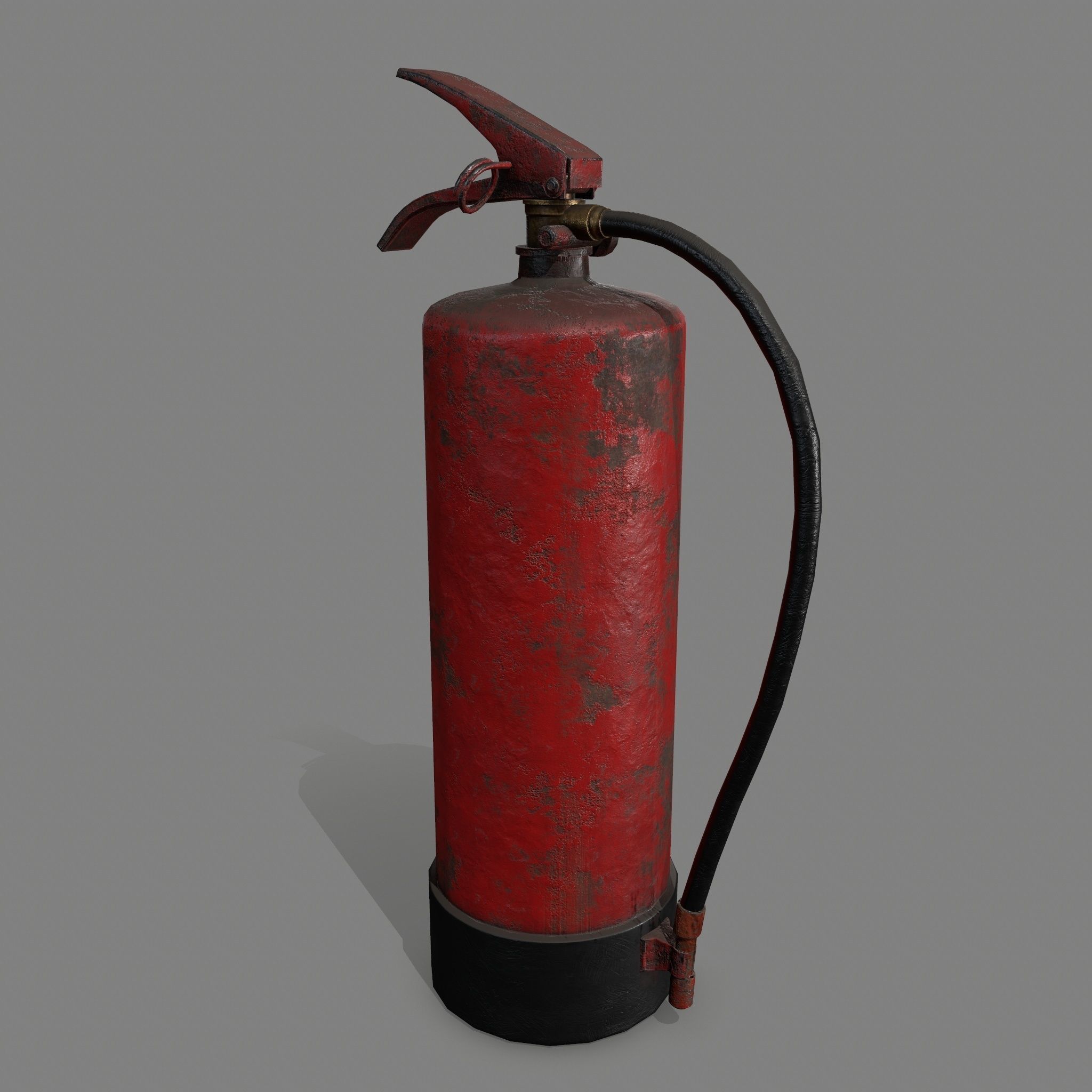 Fire Extinguisher Low-poly 3D model_5