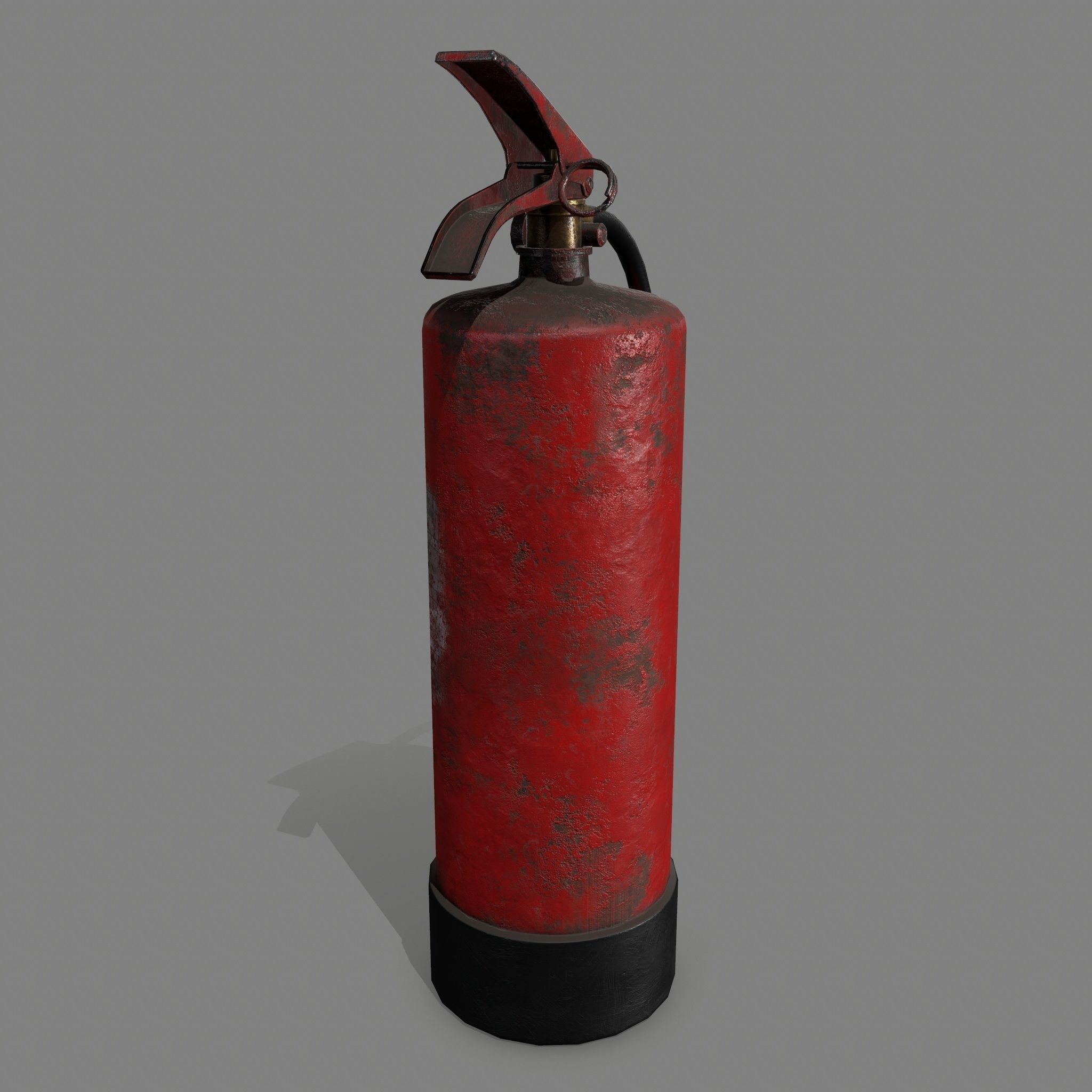 Fire Extinguisher Low-poly 3D model_7