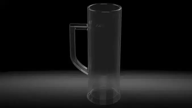 Beer mug - Detailed 3D Model