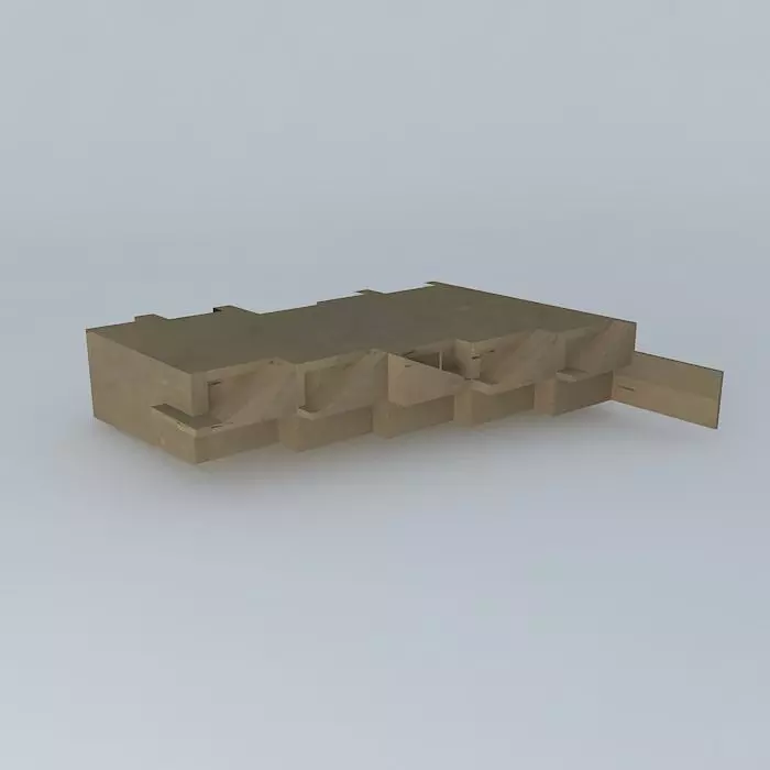 Shopping arcade of araguaia Free 3D model