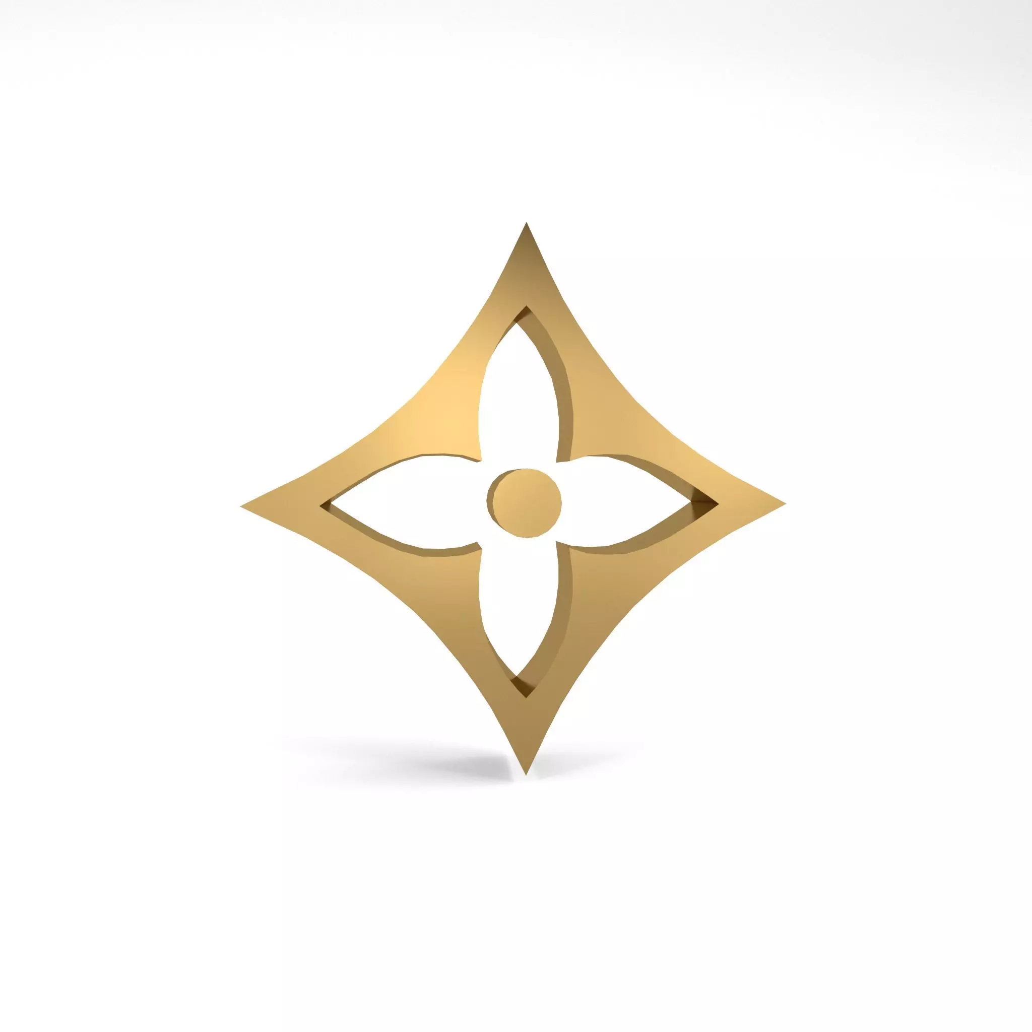 Louis Vuitton Pattern v1 002 Free low-poly 3D model_0