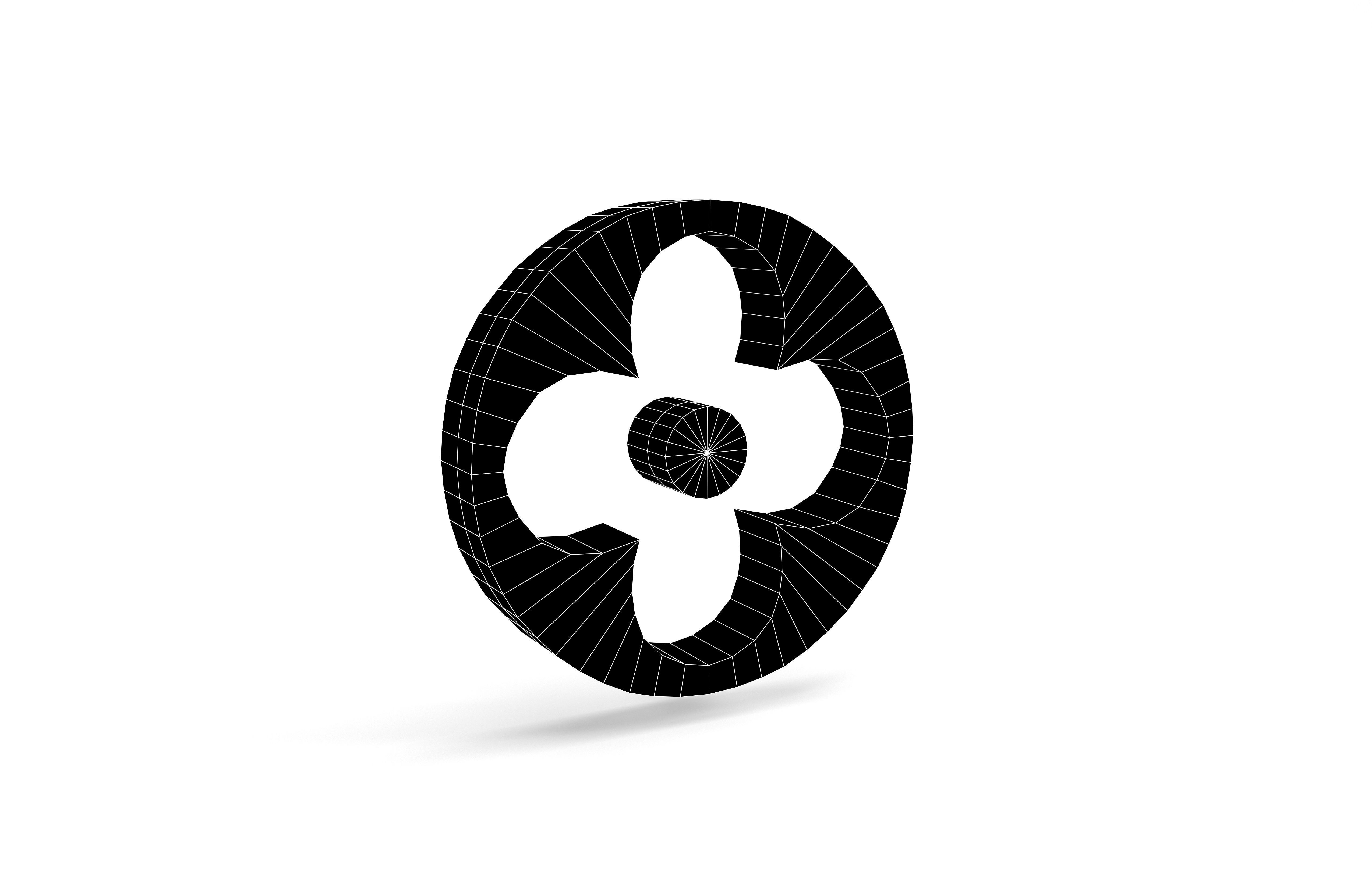 Louis Vuitton Pattern v2 001 Free low-poly 3D model_8