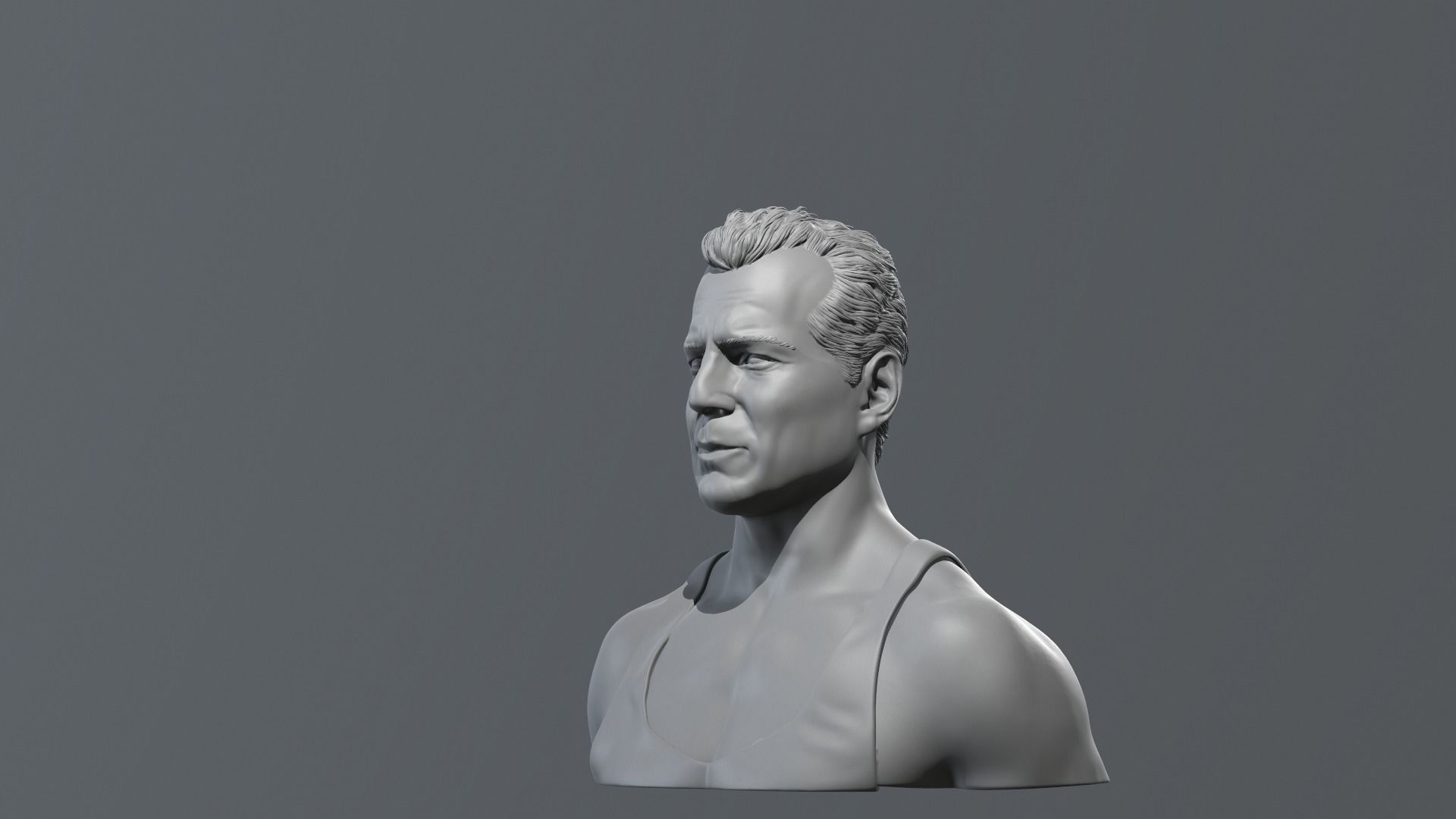 Bruce Willis - John McClane - Die Hard 3D print model_2