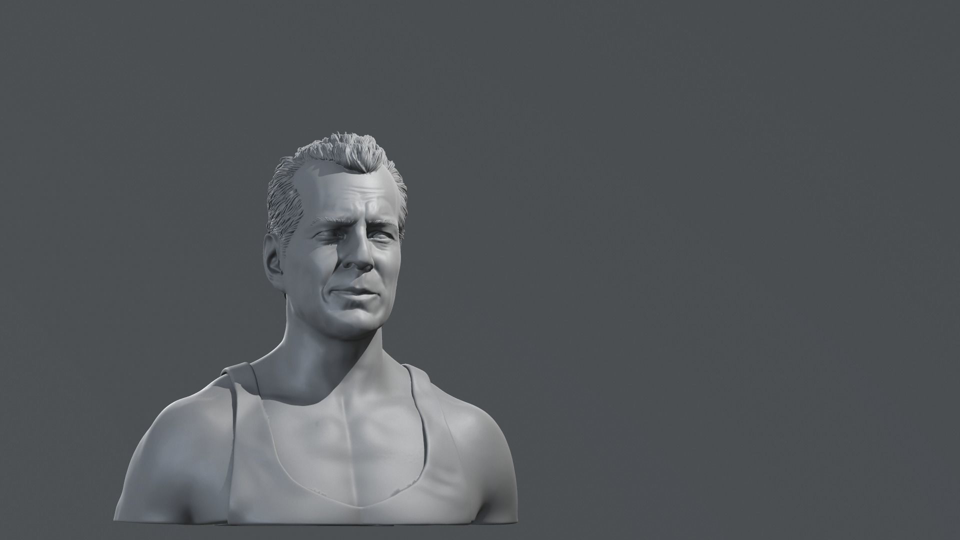 Bruce Willis - John McClane - Die Hard 3D print model_1