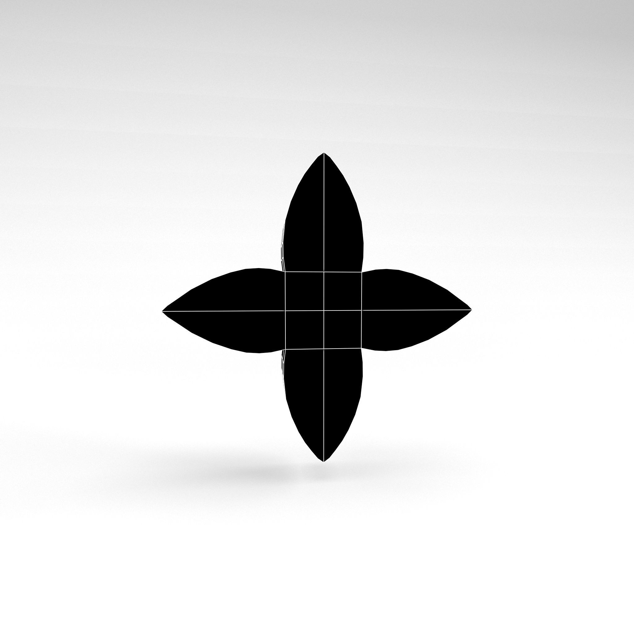 Louis Vuitton Pattern v3 002 Free low-poly 3D model_7