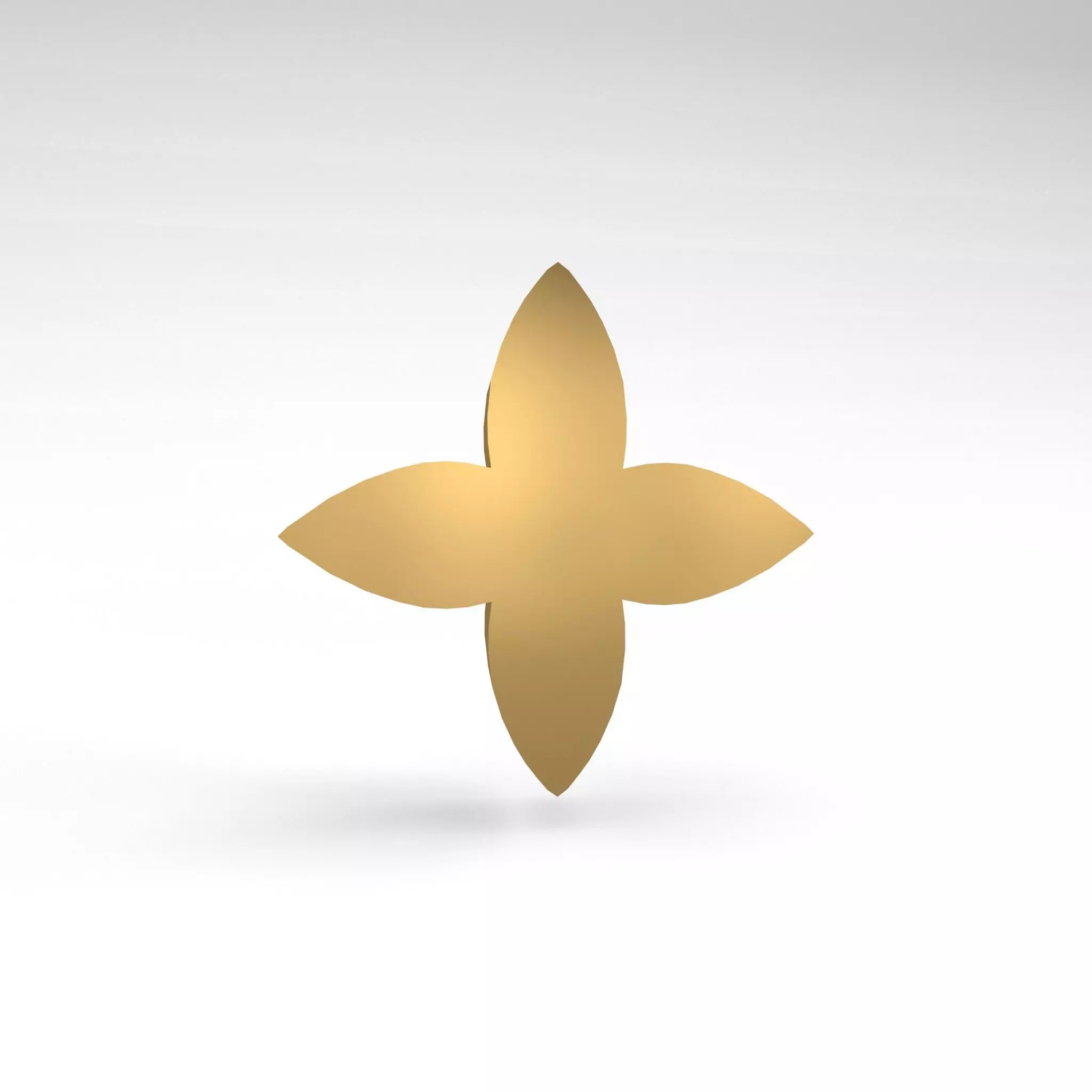 Louis Vuitton Pattern v3 002 Free low-poly 3D model_0