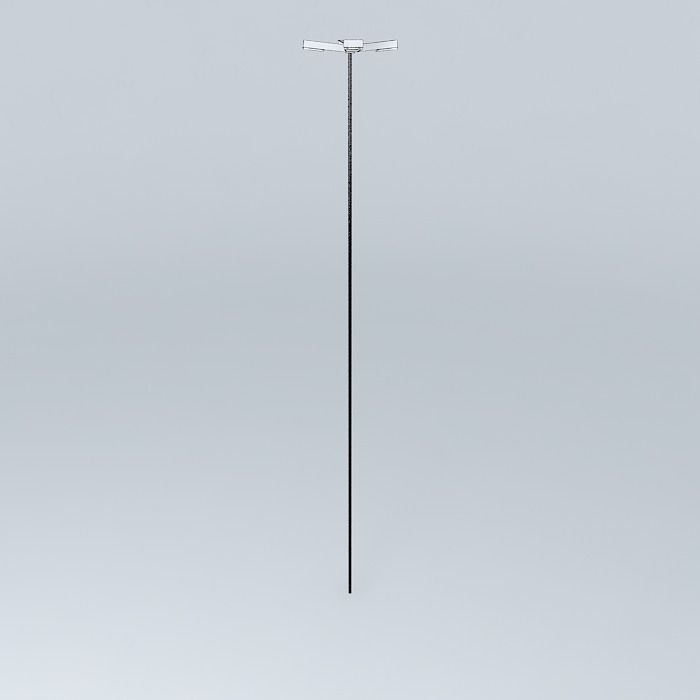 Two  post of lighting Muffato Free 3D model_4